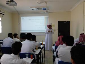 Head of Construction Engineering Department in Al-Qunfudhah Holds an Open Meeting with the Students of the Department